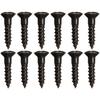 Scud Pickguard Screws, Japanese Made, Metric, 12-Piece Black, TS-11BH