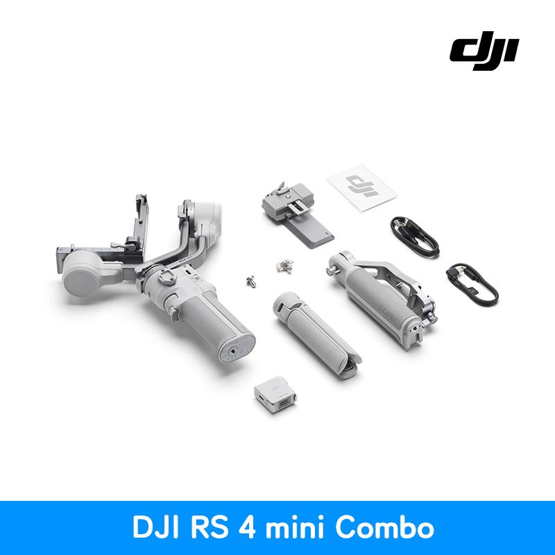 DJI RS 4 Mini gall cardan stabilizer for camera, 2 kg/4,4 lb, smart tracking, native vertical view socket, novelty
