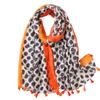 Lightweight Scarves Fashion Flowers Print Women Cotton Wrap Scarf Head Shawl Summer Gift
