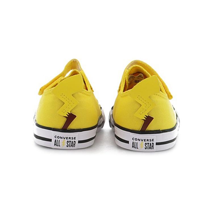 (TD) Converse x Pokemon Chuck Taylor All Star Easy-On Low 'Pikachu' Baby A01231C