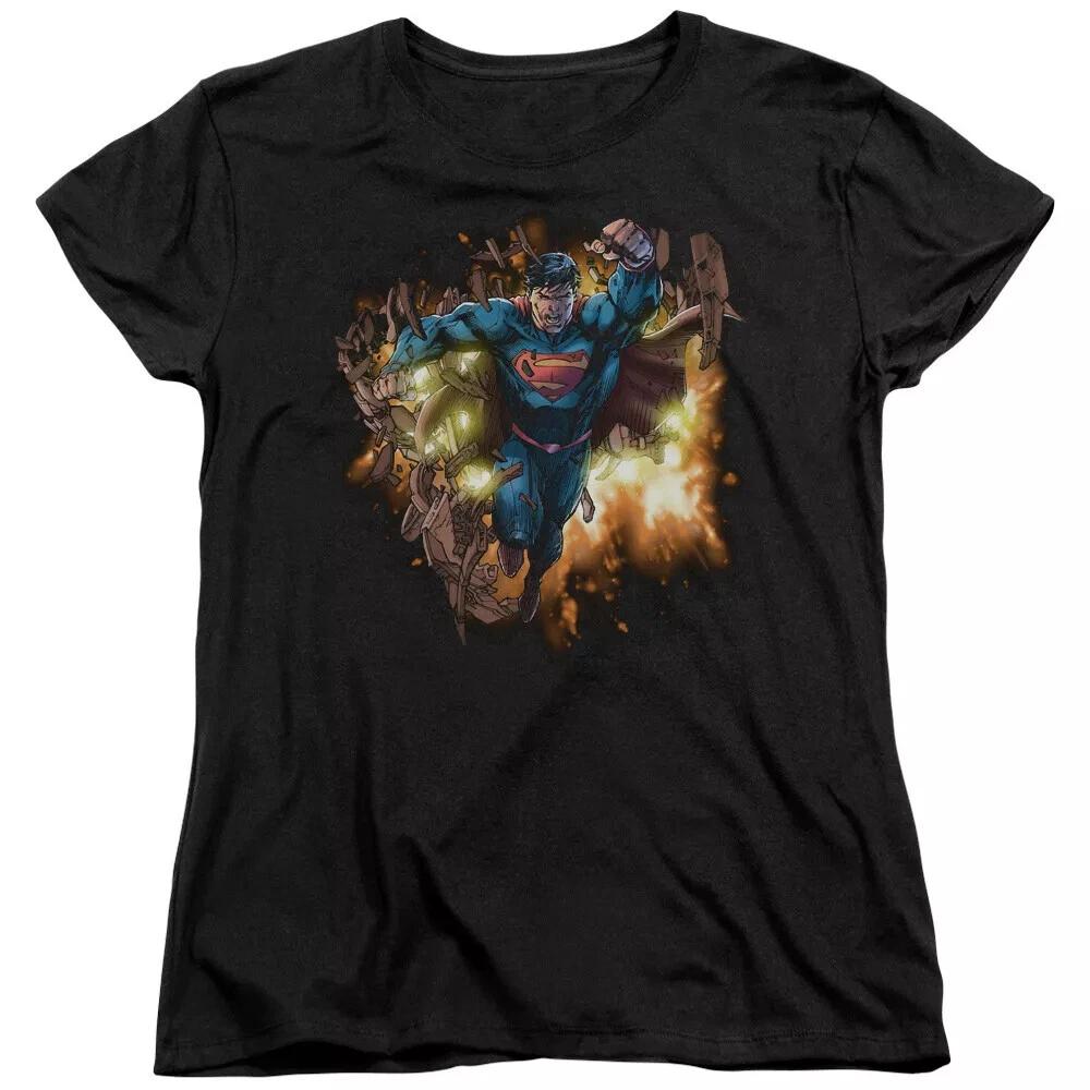 Superman "Blasting Through" Women's T-Shirt