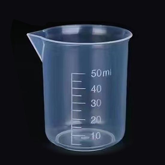 Plastic Measuring Cup Clear Graduated Cup Spout Design Multipurpose Mixing Cups Kitchen Baking Tools