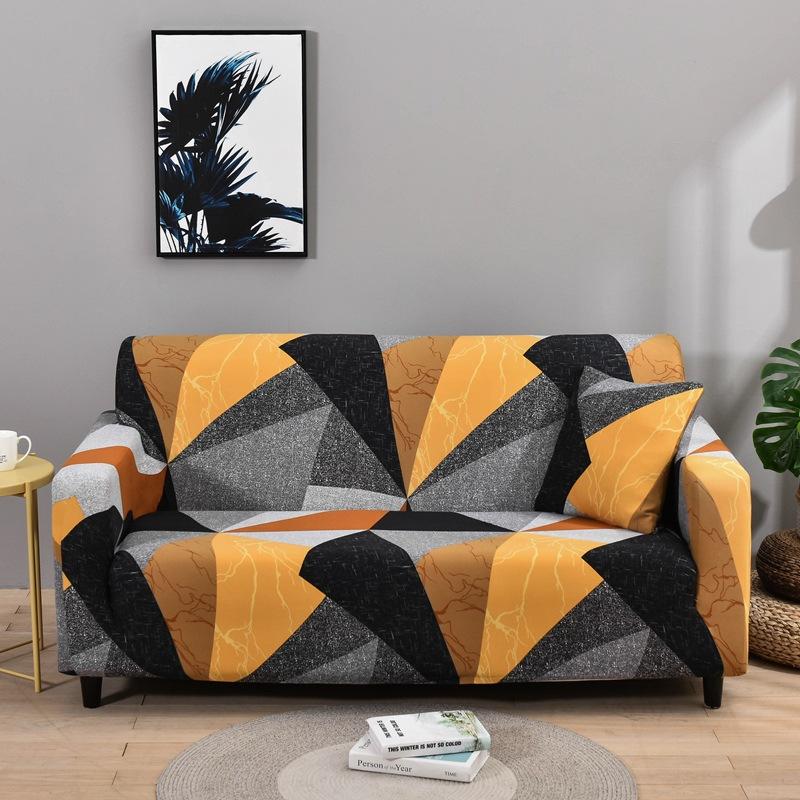 Living Room Model Room Non Slip Full Cover Fabric Sofa Cover Four Seasons Universal All Inclusive Elastic Sofa Cover