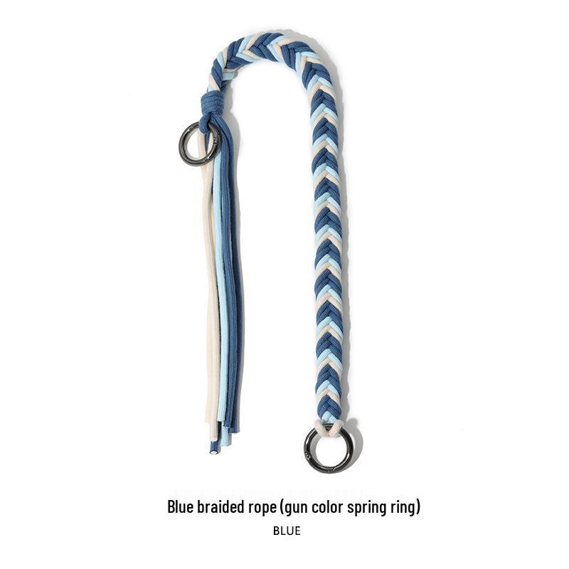 SP-109: Versatile Hand-Woven Shoulder Straps with Creative Contrasting Colors, Ideal for Bags and Single Shoulder Styles.