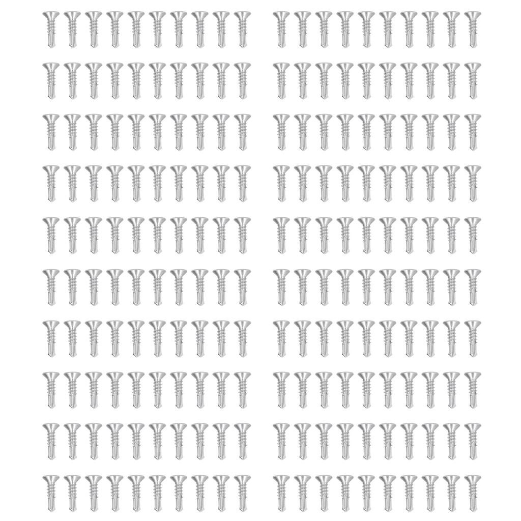 200 шт. Саморез с крестообразным потайным шлицем, нержавеющая сталь 410, номинальная длина 19 мм, M4.8?16