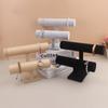 Velvet Jewelry Bracelet Storage Display Chain Watch T-Bar Rack Organizer Hard Stand Holder Jewelry Display Bracelet Display