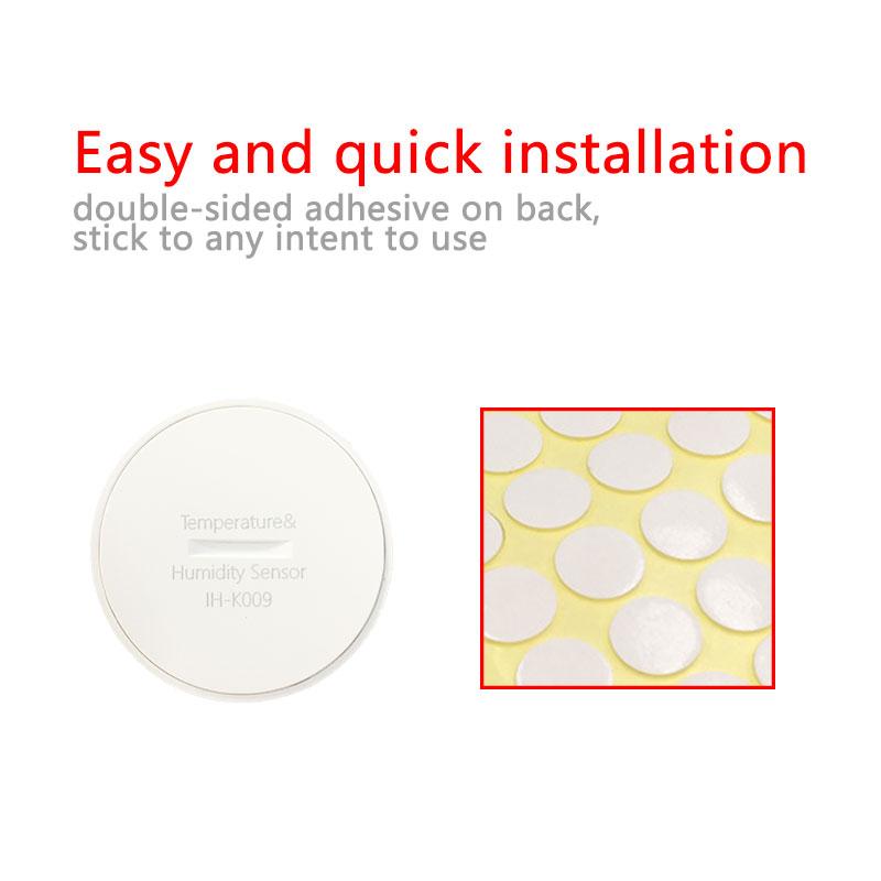 Tuya Zigbee Temperature Humidity Sensor App Control Indoor Thermometer Monitor Home Automation Works With Alexa Google Assistant