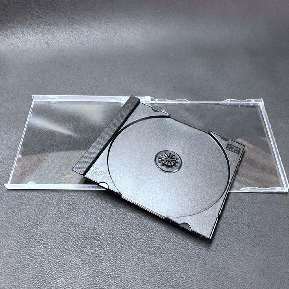 Translucency Disc CD Box Dust Protection Single Disc Storage Household CD Protective Case DVD Case
