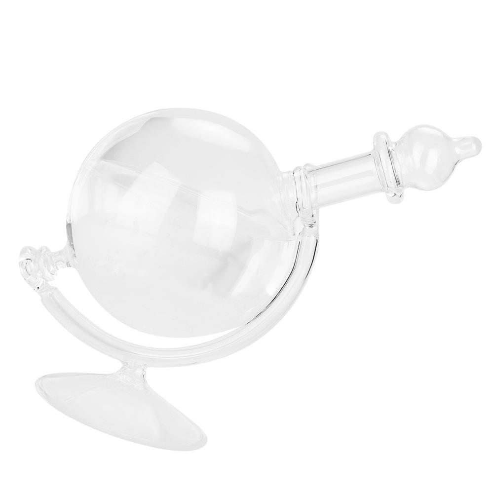 Globe Water Shape Weather Forecast Crystal Bottle Windstorm Glass Home Decor Gift