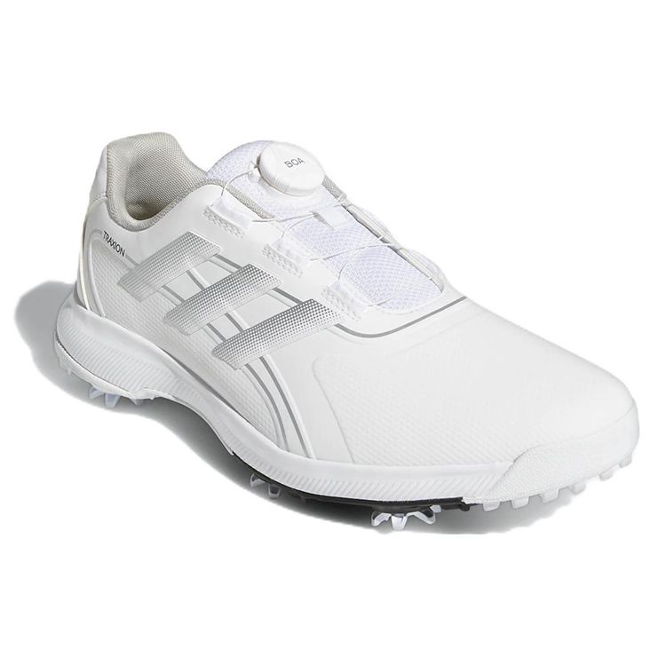 adidas Мужские кроссовки для гольфа Traxion Max Boa Белые GZ3853