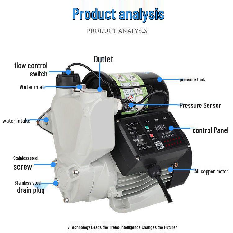 Умный автоматический насос-дозатор 220В для бытового крана и водонагревателя