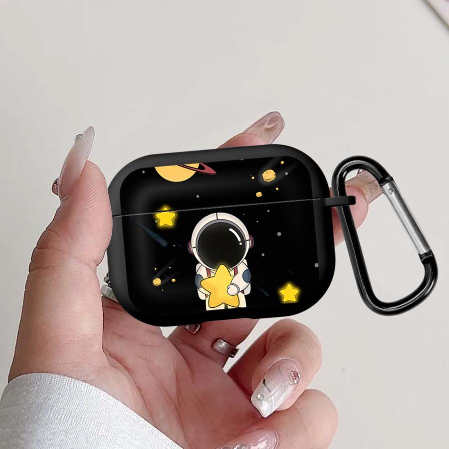Милый Чехол с Принтом Астронавта для Airpods 2 Pro 4 Pro3 1 Pro2 3 Чехлы для Наушников Обложка