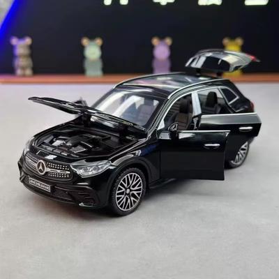 1:32 Mercedes-Benz GLC-400E Модель из коллекции игрушек для автомобилей с высококачественным звуком и светом, высококлассный декор, подарок для детей
