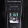 Bluetooth 5.3 FM-передатчик Handsfree автомобильный радиомодулятор MP3-плеер USB PD адаптер быстрой зарядки для смартфона