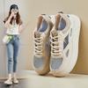 New Summer White Shoes for Female Students' Height-enhancing Breathable Sports Shoes Trendy Casual Shoes