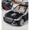 1/24 Maybach S680 Alloy Diecasts Toy Vehicles Metal Car Model Sound and Light Shock Absorbers Collection Boy for Childrens Gifts