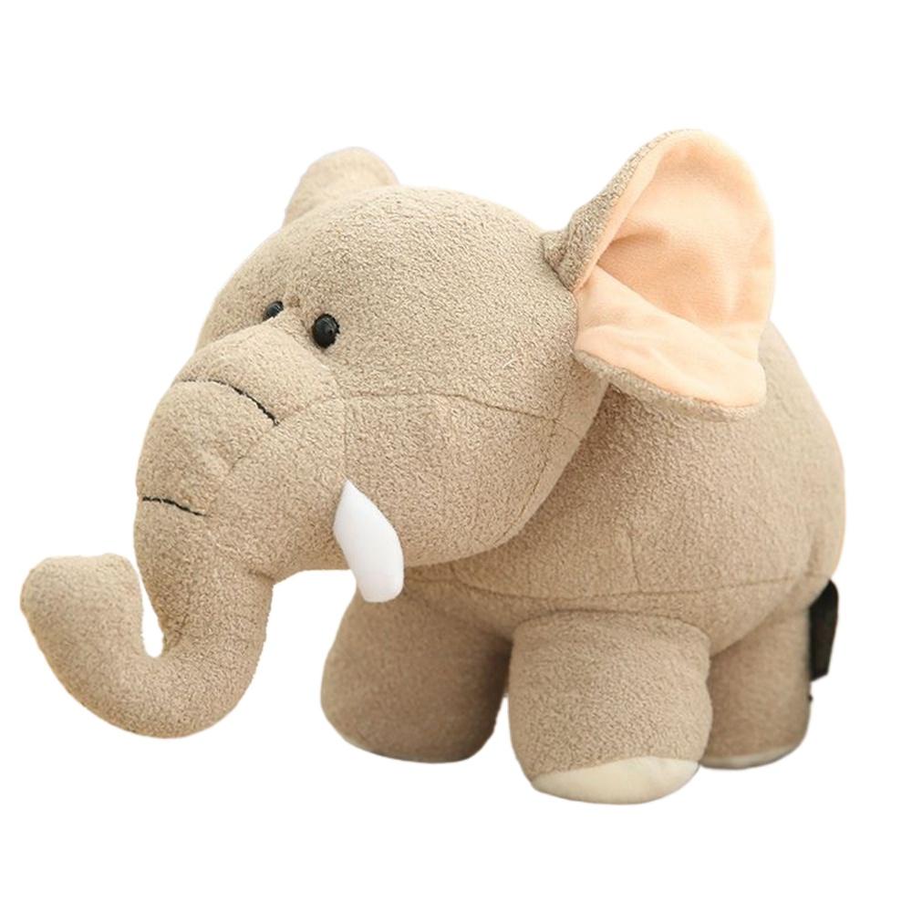 20-35СМ Мультяшный Милый Бегемот Слон Фигурка Экшн Для Сопровождения Сна Кукла Плюшевая Игрушка Маленькая Тряпичная Кукла Детский Подарок на День Рождения