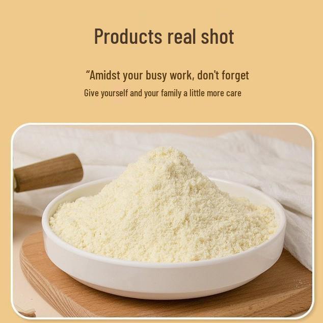 Renjia Instant Drink Dietary Fiber Meal Replacement Powder - Almond Seven White, 50g Sample