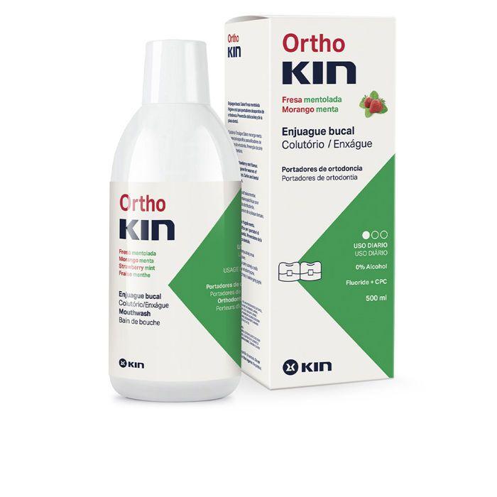 Bains de Bouche ORTHOKIN enjuague bucal #fresa mentolado 500 ml