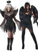 Костюм Черного Ангела на Хэллоуин: Косплей Темного Ангела и Наряд Ведьмы