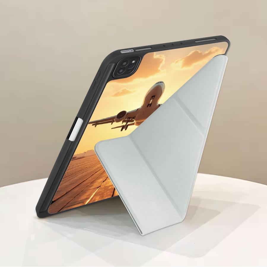 Чехол-подставка для планшета iPad Pro 2025 Pro 11-го 10-го 9-го 8-го 7-го 12,9 дюйма Air 4 5 M3 M2 1 2 M4 11 дюймов Mini 6 7 Золотой Тармак