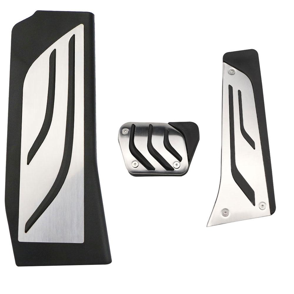 Автомобильные педали, газовый тормоз, подставка для сцепления, чехол для BMW 5 серии G30 G31 G38 520d 520i 525i 528i 530i 2017-