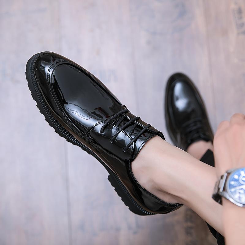 Men's Dress Shoes Oxfords Italian Leather Zapatos Hombre Black Men Suit Shoes Party Formal Shoes Men Sapatos Social Masculino