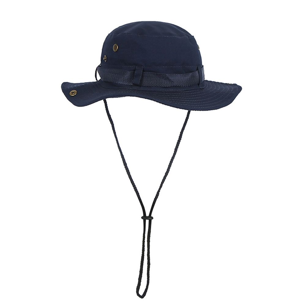 Outdoor Wide Brim Fishing Sun Hat Hiking Cap Neck Flap Cover Bucket Hat