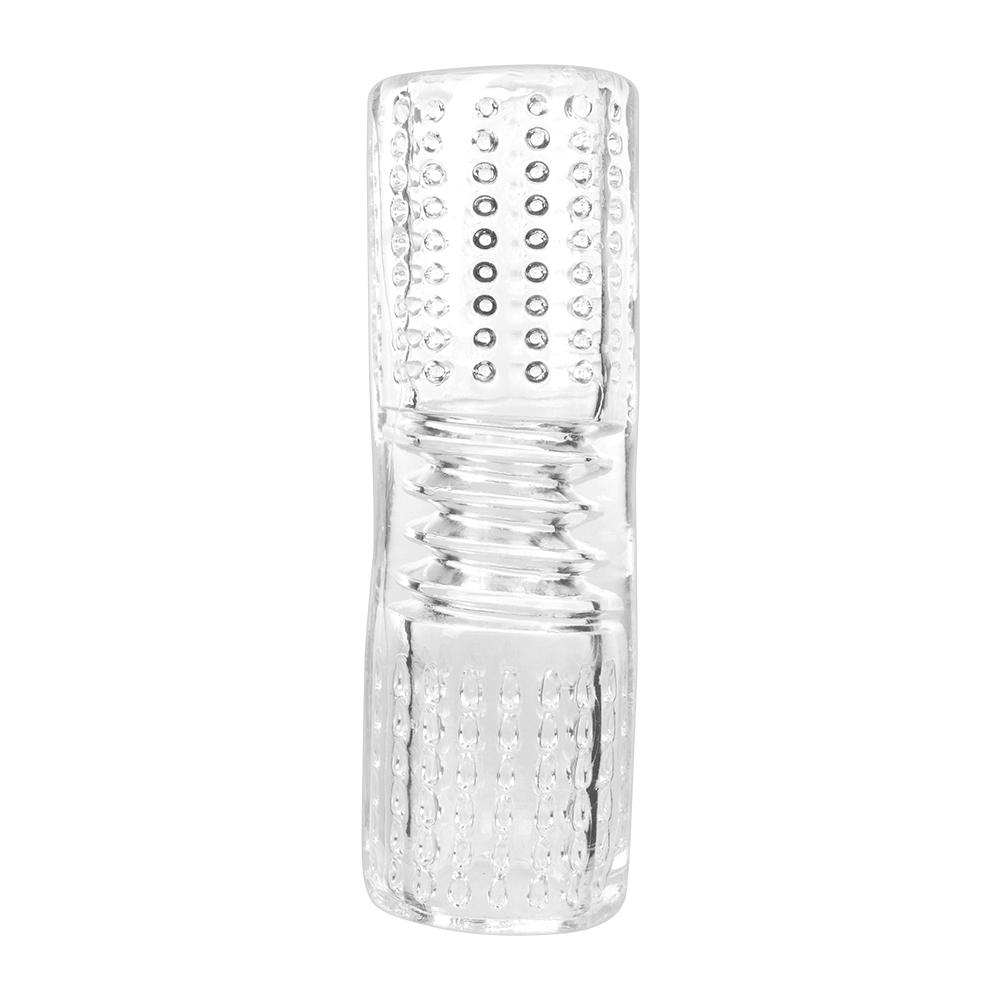 Sex Toy Male Masturbator Cup Sucking Penis Pump Glans Realistic Anal Pussy Vagina G-Spot Stimulator Transparent For Men Adult 18