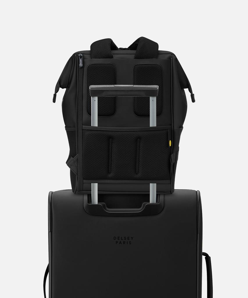 Delsey Turen Мягкий рюкзак для ноутбука Черный