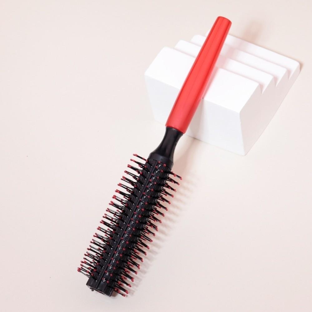 Anti-static Curly Hair Styling Round Comb Professional Hairstyle Massage Hairbrush  Barber