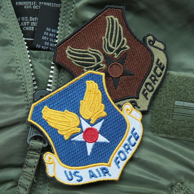 Нарукавная повязка на липучке командира Центрального штаба ВВС США OCP, тактический значок на липучке для летного костюма M65