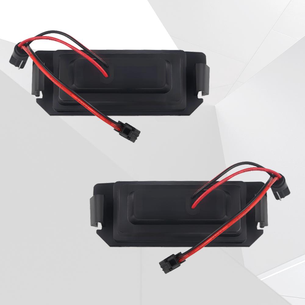 license plate lights Suitable For Kia Picanto TA For Hyundai i20 XG30 Terracan HP white LED car waterproof license plate lights
