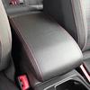 Черная крышка подлокотника центральной консоли, кожаная накладка для VW Golf 8 MK8