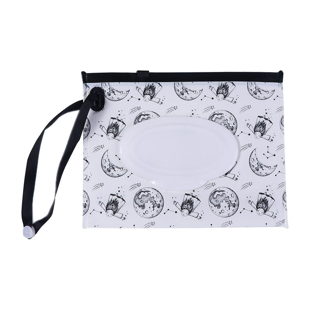 Легкий Милый Многоразовый Экологичный Многоразовый Портативный Чехол для Салфеток Коробка для Влажных Салфеток Контейнер для Салфеток Сумка для Влажных Салфеток