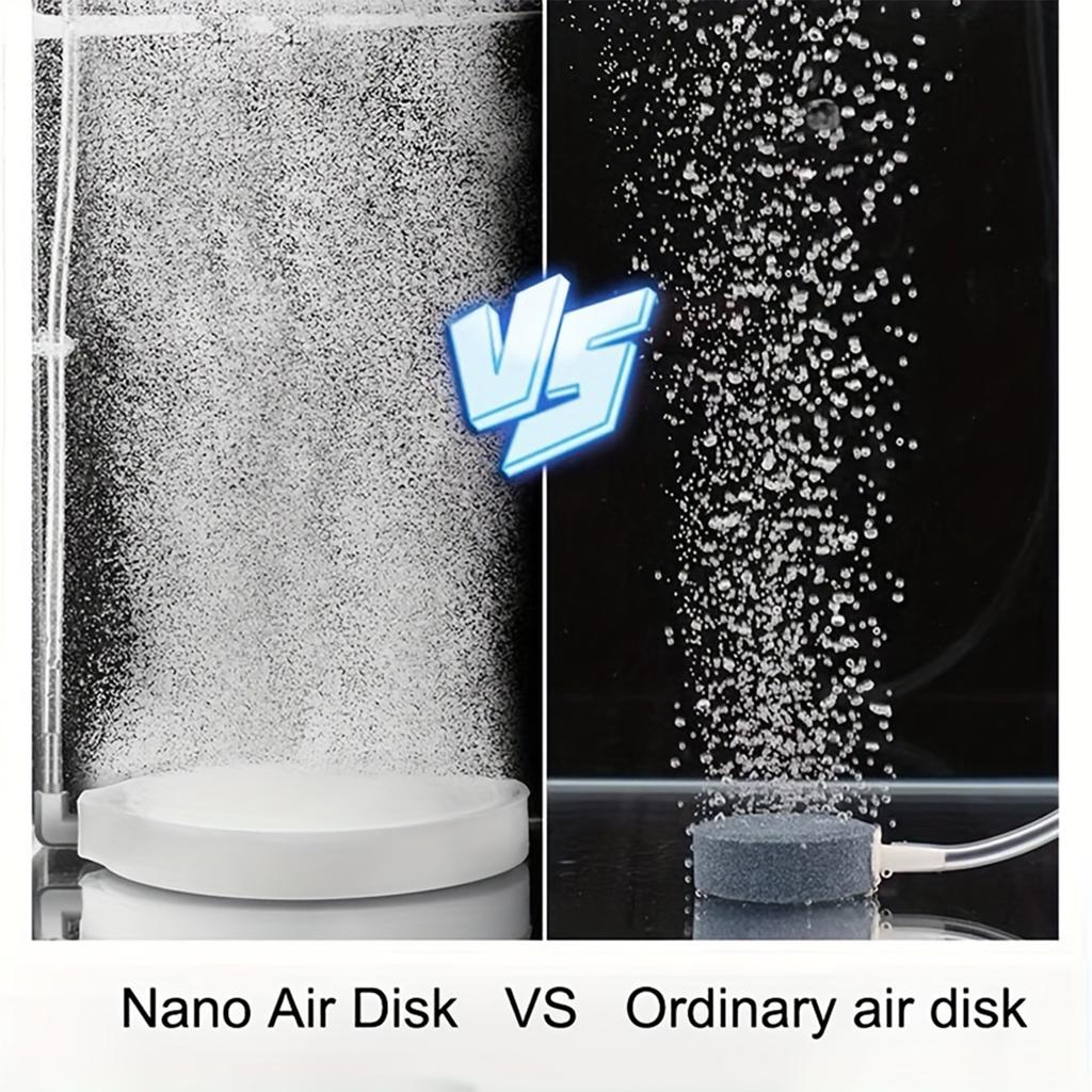 Кислородный диск для аквариума Nano Bubble Tray Bubble Stone Aquariums Bubble Diffuser Aquarium Air Compressor Прочный нетоксичный
