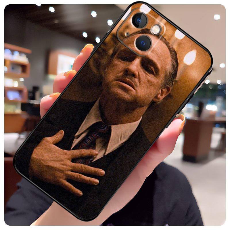 The Godfather Movie Italian Mafia Case For iPhone 15 Pro Max 14 13 12 11 16 17 Pro Max mini 15 16 Plus 16e 17 Air Phone Cover