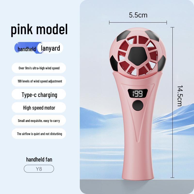 2026 World Cup Small USB Portable Fan - Mini Fan for Young Fans, Perfect Gift!