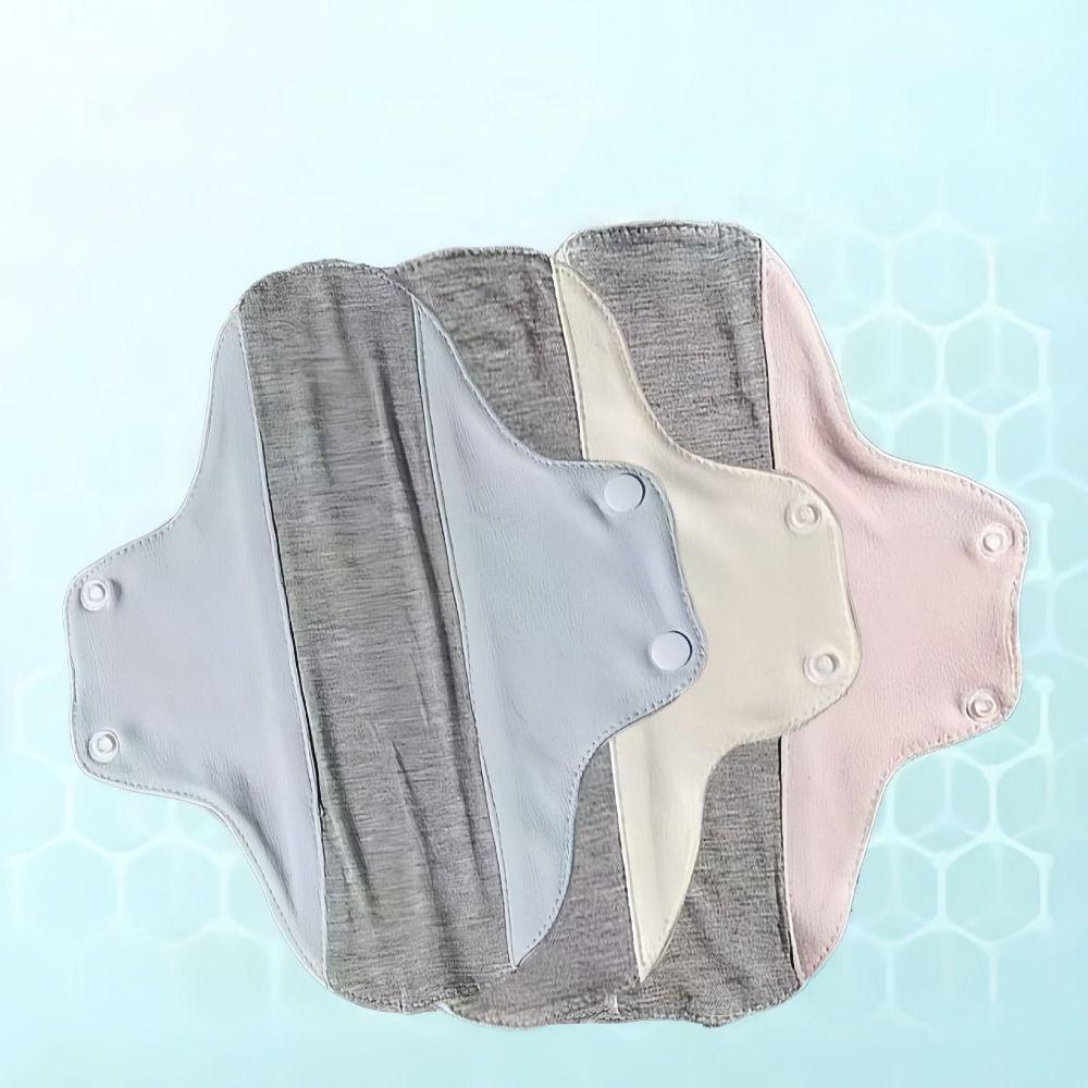 3 шт. Графеновые менструальные тканевые прокладки Многоразовые ежедневные прокладки Стираемые гигиенические прокладки Взрослые Пожилые