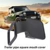 Trailer Hitch Cover Towing Hitch Covers Hitch Plug Waterproof 2-Inch Tube Plug Insert Protective Covers Rubber Dust Cover Car