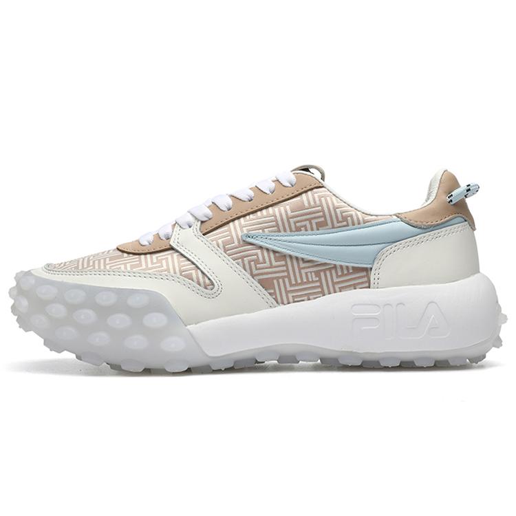 Fila Модные Кроссовки На Шнуровке Низкие Беговые Кроссовки Женские Белые Cuban Sand F12W144141FSC