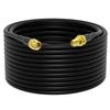 Удлинительный кабель SMA RG58 10 м SMA Female на SMA Male Низкие потери Коаксиальный кабель leeyovk Двунаправленное Беспроводное Применение WiFi Антенна Беспроводной Маршрутизатор