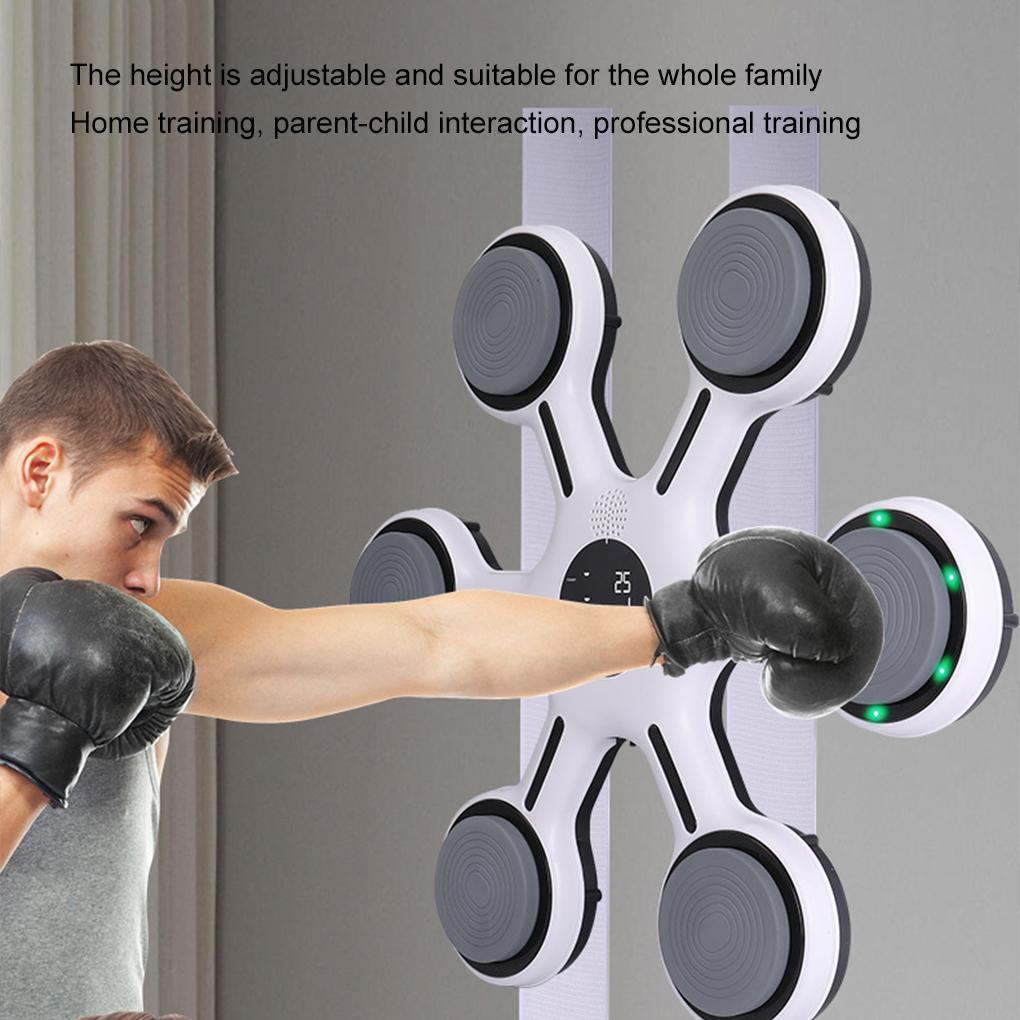 Bluetooth Music Boxing Machine Punch To Favorite Tunes With Multiple Rate Adjustments ABS