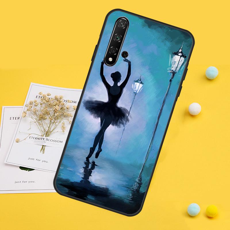 Gymnastics Oil Painting For Huawei Nova 10 9 SE 12i 11i 8i 12s Y90 Y60 Y70 Y72 Y61 Y91 P20 P30 P40 Lite P60 Pro Case