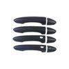 Cars Accessories Door Handle Cover For Ford Territory - Carbon Fiber Silver Black Car Styling Upgrade Modify A Car