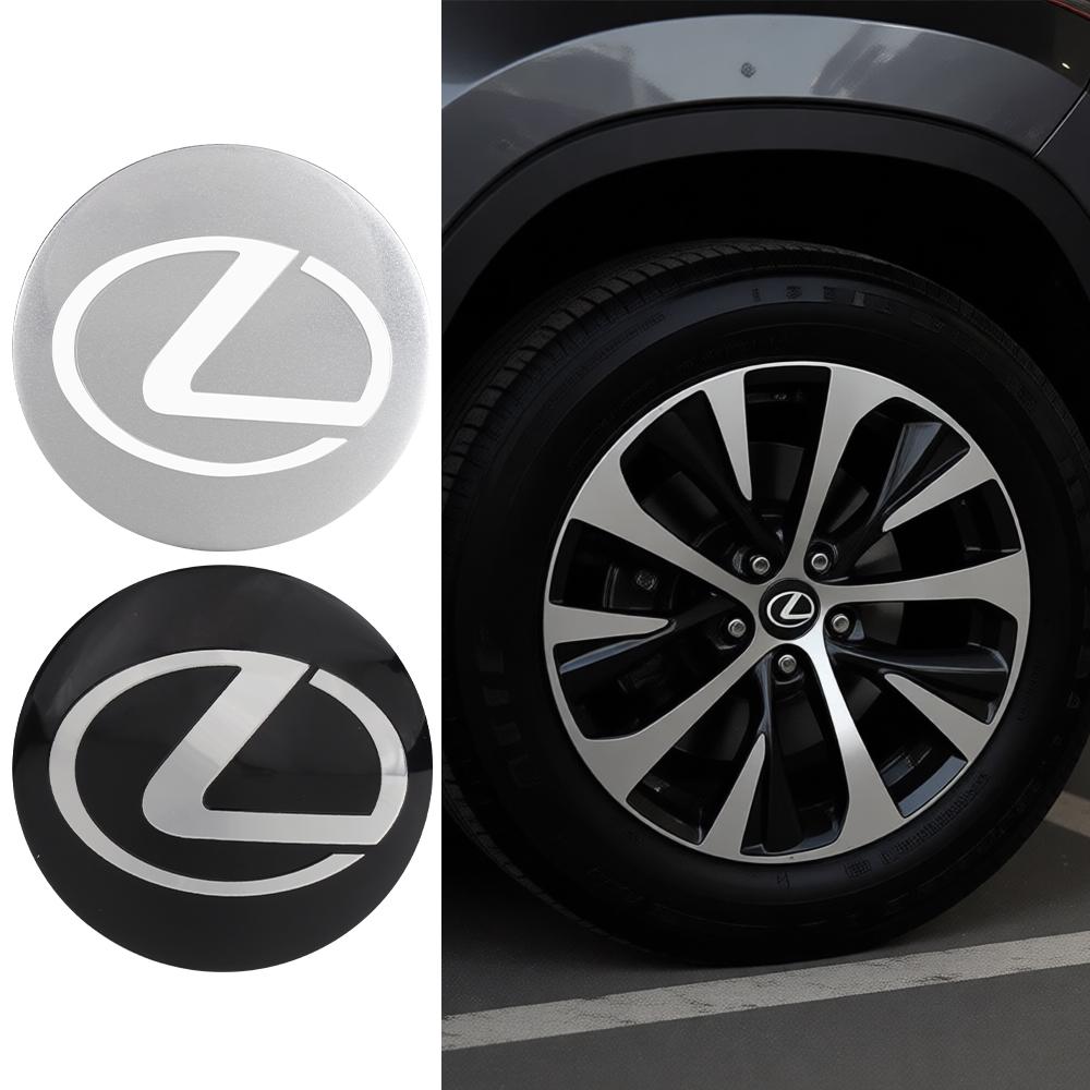 56mm Car Badge Wheel Center Cover Sticker Hub Caps Decal For Lexus CT200h NX300h RX300 RX330 EX300h F Sport IS RX GX460 ES300