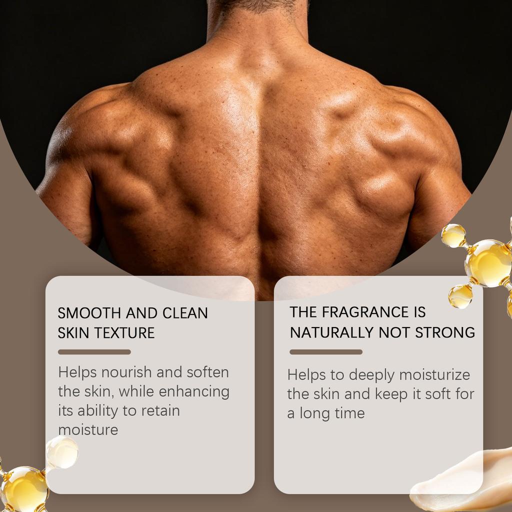 Men Cologne Scent Body Butter Moisturizing Cream for Dry Body Skin Care