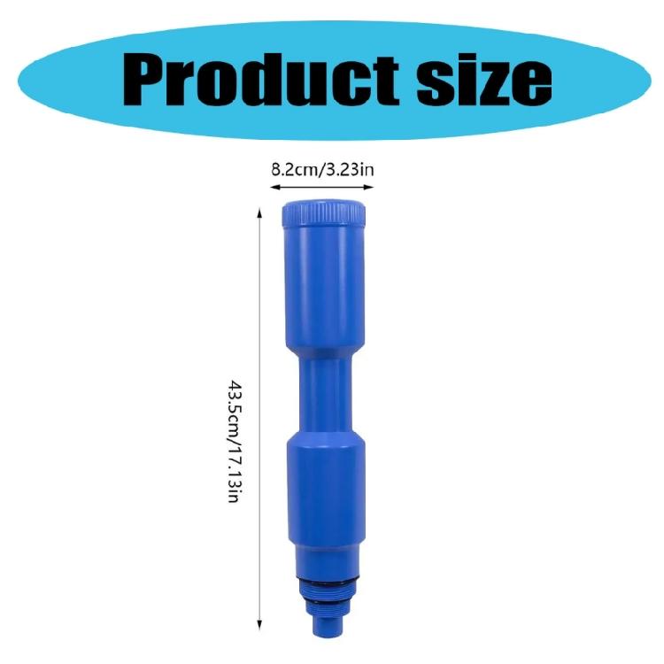 Multifuntional Pool Skimmer Winter Plug Skimmer Ice Guard Plastic Texture Ground Pool Accessory Skimmer Blowout Valves