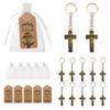 Keychain Bronzing Cross Pendant Keychain Party Gift