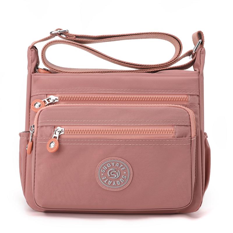 Nylon Shoulder Bag Women's Crossbody Bag Middle-aged Mother's Bag Large Capacity Lightweight Bag